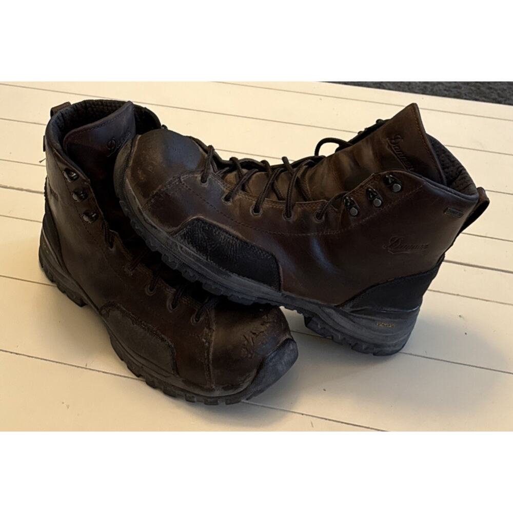 Danner Dry Waterproof Stronghold 6” Black Men’s Size 12 US Work Boots 16723